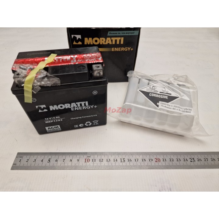Аккумулятор Moratti AGM 12v4ah 