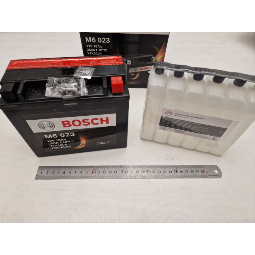 Аккумулятор BOSCH AGM 12v18ah
