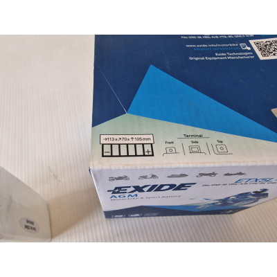 Аккумулятор AGM EXIDE 12v4ah