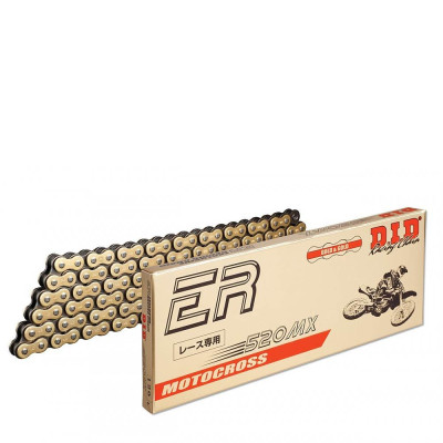 Цепь DID 520MX G&B золотая 110