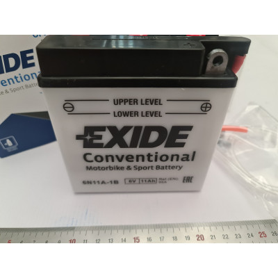 Аккумулятор EXIDE 6v11ah