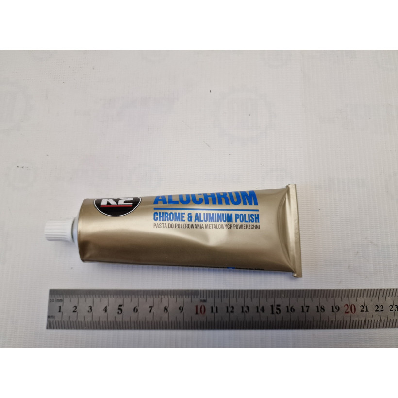 Паста для полировки хрома и алюминия K2 Aluchrom 120гр