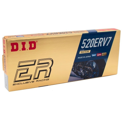 Цепь DID 520ERV7 G&G золотая 102