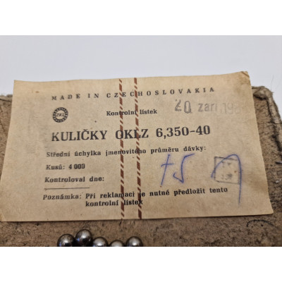 Шарики подшипника рулевой колонки JAWACZ