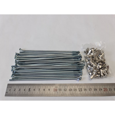 Спицы оцинкованные 18" JAWA(Ява) 634\638\CZ