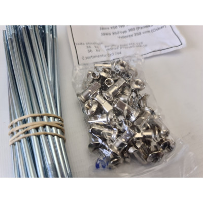 Спицы оцинкованные 16" JAWA(Ява) 559\360\CZ