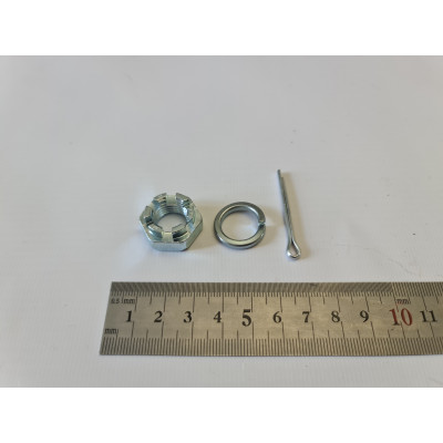 Гайка оси переднего колеса в сборе JAWA