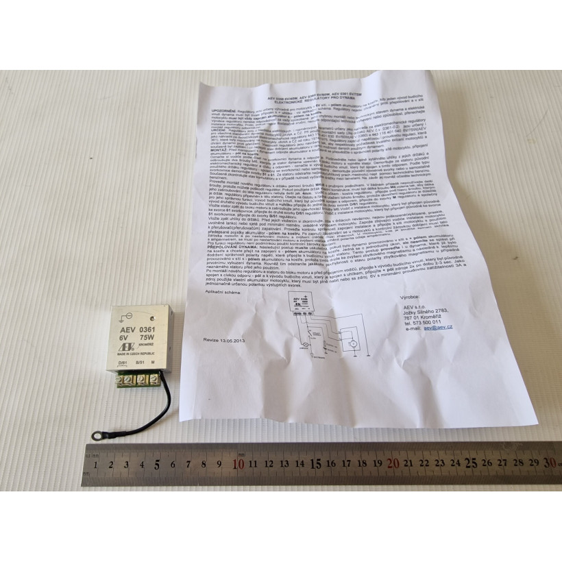 Реле регулятор JAWA 360\634