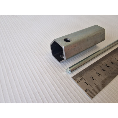 Свечной ключ с воротком 21мм