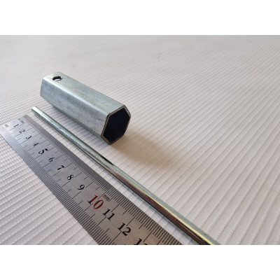 Свечной ключ с воротком 21мм