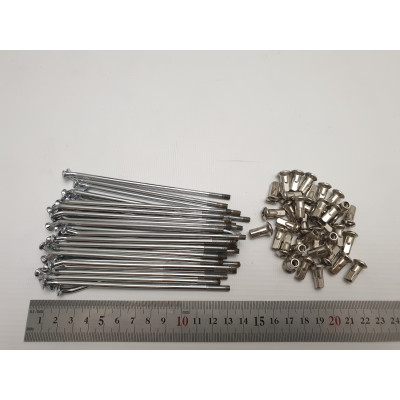 Спицы хромированные 16" JAWA(Ява) 559\360\CZ