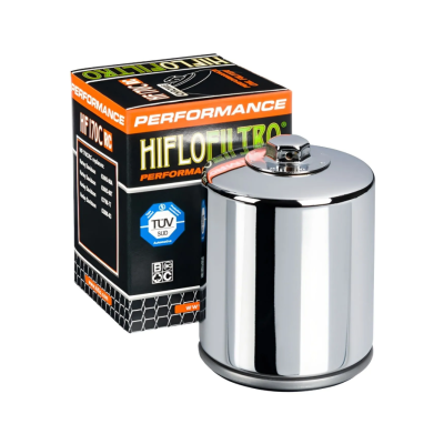 Фильтр масляный Hiflo HF170 Chrome Harley Davidson